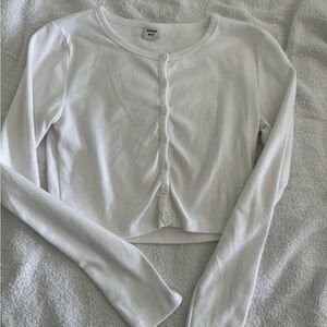 Sunday Best Classic White Cardigan